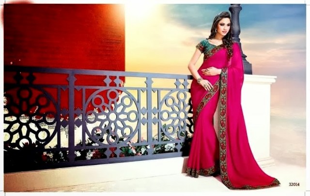 Bollywood-Movie-Jai-Ho-Saree-Dress-Indian-Womens-Girls-Wear-New-Fashion-Suits-Sari-5