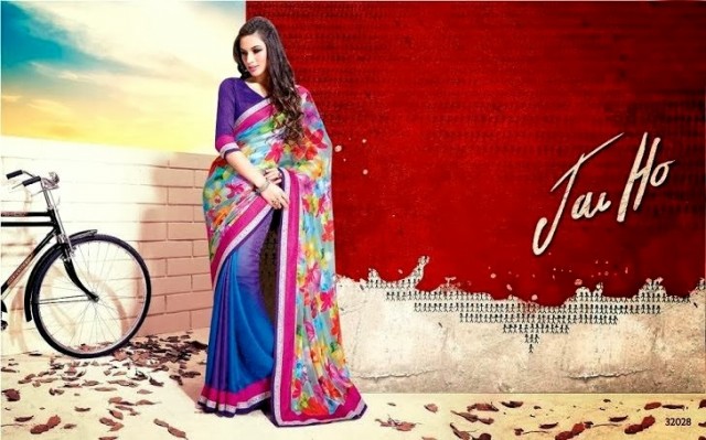 Bollywood-Movie-Jai-Ho-Saree-Dress-Indian-Womens-Girls-Wear-New-Fashion-Suits-Sari-7