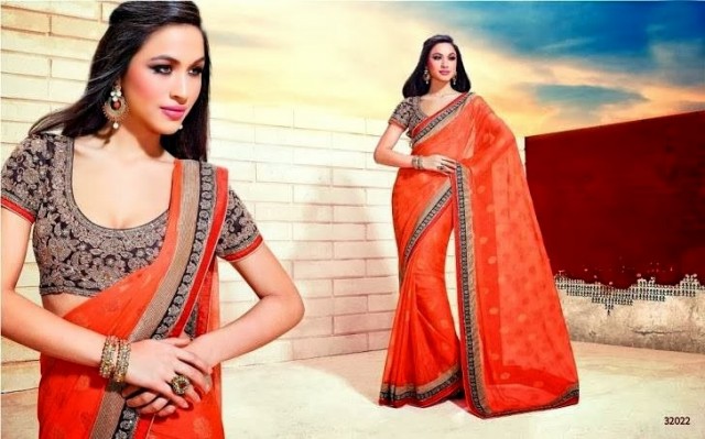 Bollywood-Movie-Jai-Ho-Saree-Dress-Indian-Womens-Girls-Wear-New-Fashion-Suits-Sari-9