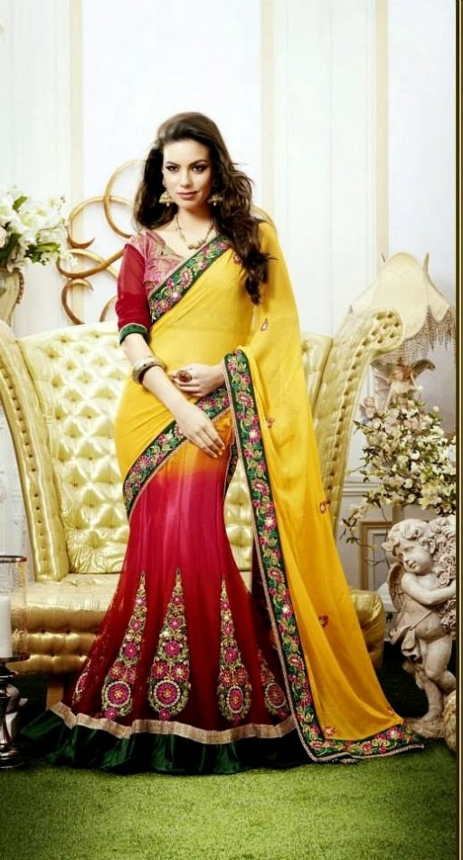 Bridal-Wedding-Rich-Heavy-Embroidered-Sarees-Designs-Lehanga-Style-Fancy-Sari-New-Fashion-10
