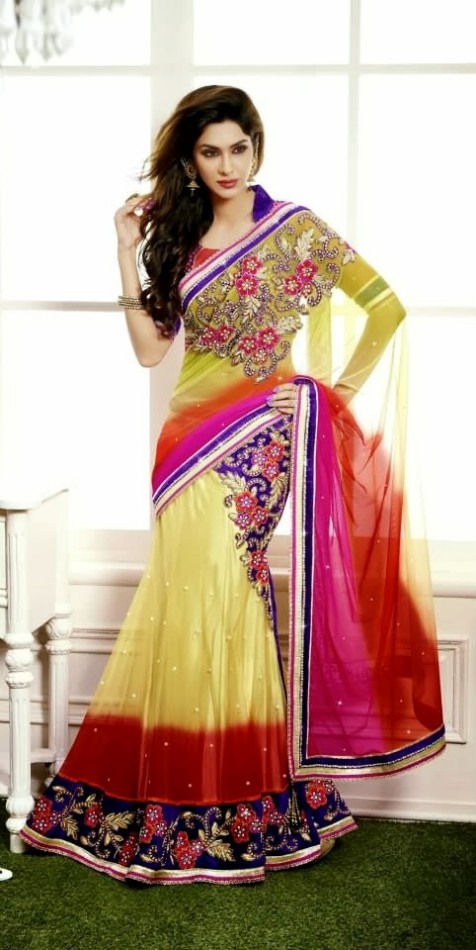 Bridal-Wedding-Rich-Heavy-Embroidered-Sarees-Designs-Lehanga-Style-Fancy-Sari-New-Fashion-14