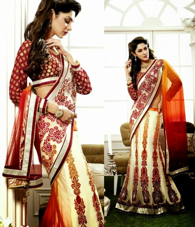 Bridal-Wedding-Rich-Heavy-Embroidered-Sarees-Designs-Lehanga-Style-Fancy-Sari-New-Fashion-5