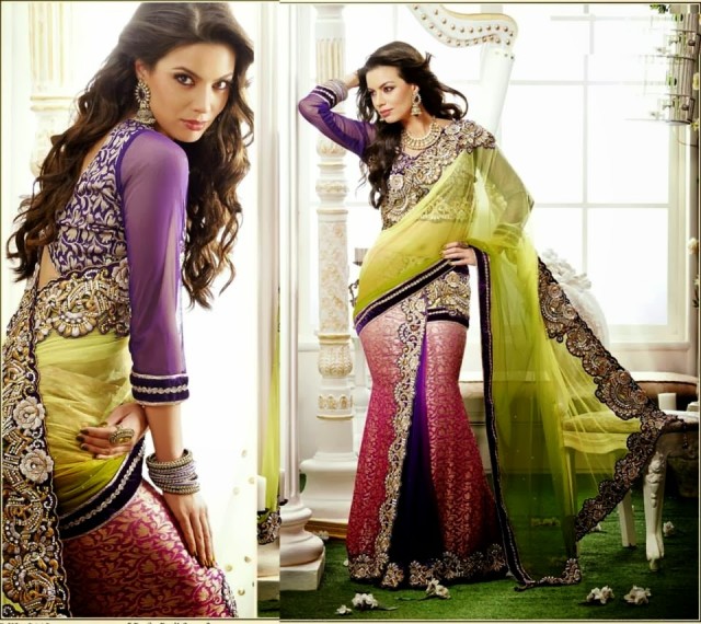 Bridal-Wedding-Rich-Heavy-Embroidered-Sarees-Designs-Lehanga-Style-Fancy-Sari-New-Fashion-6
