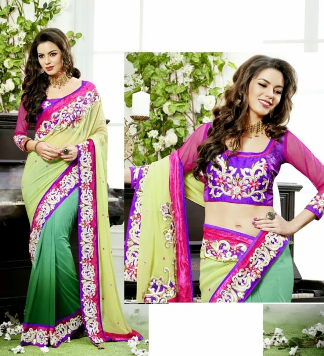 Bridal-Wedding-Rich-Heavy-Embroidered-Sarees-Designs-Lehanga-Style-Fancy-Sari-New-Fashion-7