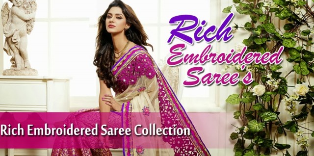 Bridal-Wedding-Rich-Heavy-Embroidered-Sarees-Designs-Lehanga-Style-Fancy-Sari-New-Fashion-