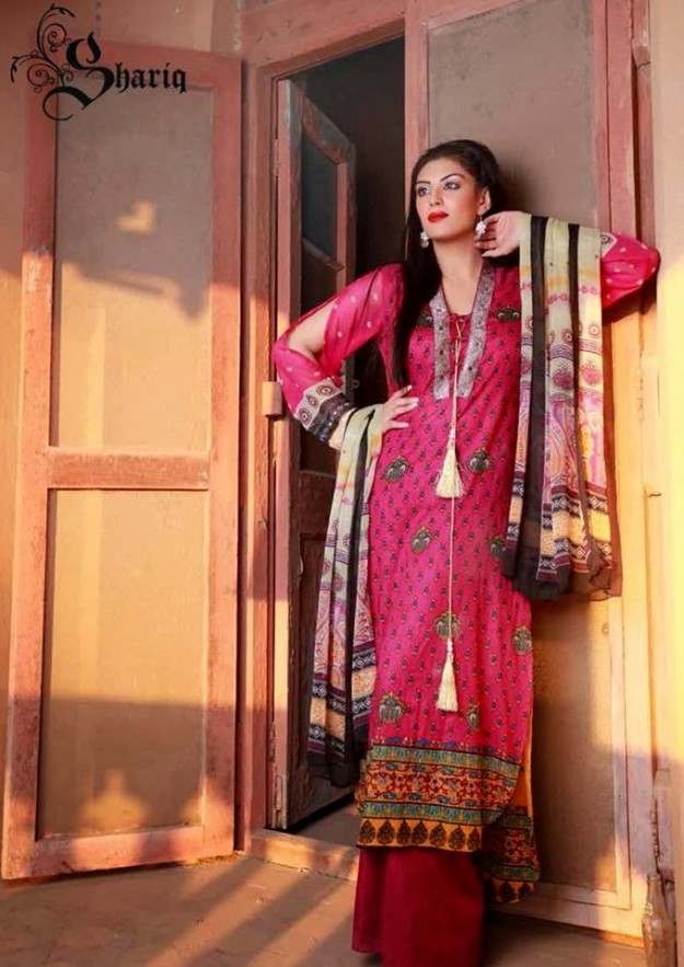 Girls-New-Fashion-Libas-Crinkle-Lawn-Dress-Summer-Spring-Suits-By-Shariq-Textile-10