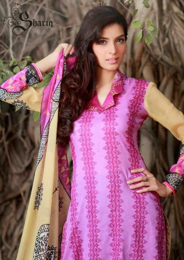 Girls-New-Fashion-Libas-Crinkle-Lawn-Dress-Summer-Spring-Suits-By-Shariq-Textile-3