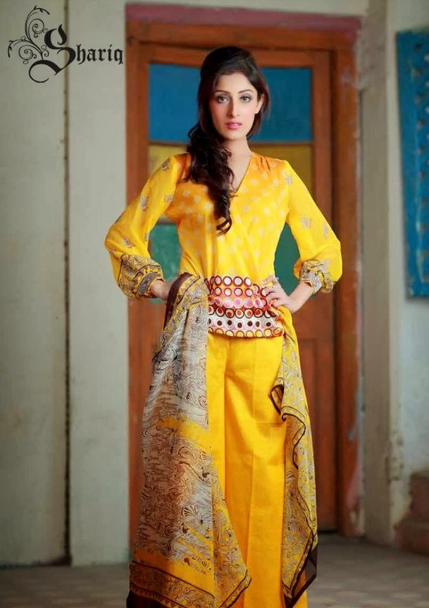 Girls-New-Fashion-Libas-Crinkle-Lawn-Dress-Summer-Spring-Suits-By-Shariq-Textile-7