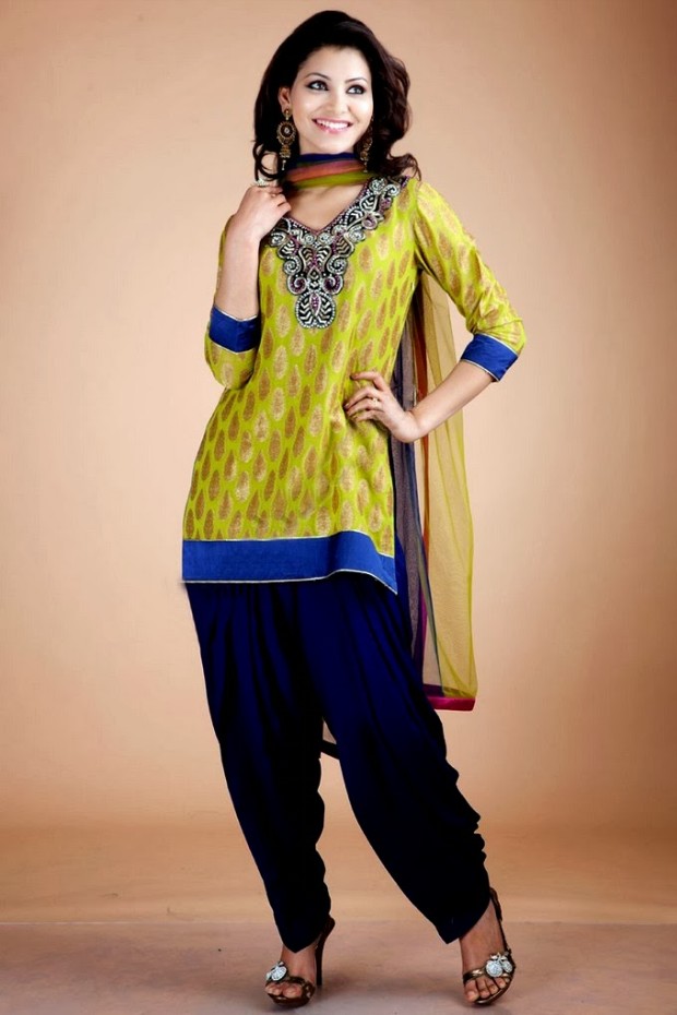 Patiala-Shalwar-Kameez-Trouser-Short-Kurti-Kurta-Girls-New-Fashion-Punjabi-Dresses-10