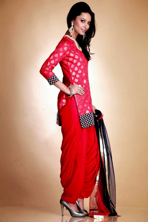 Patiala-Shalwar-Kameez-Trouser-Short-Kurti-Kurta-Girls-New-Fashion-Punjabi-Dresses-9
