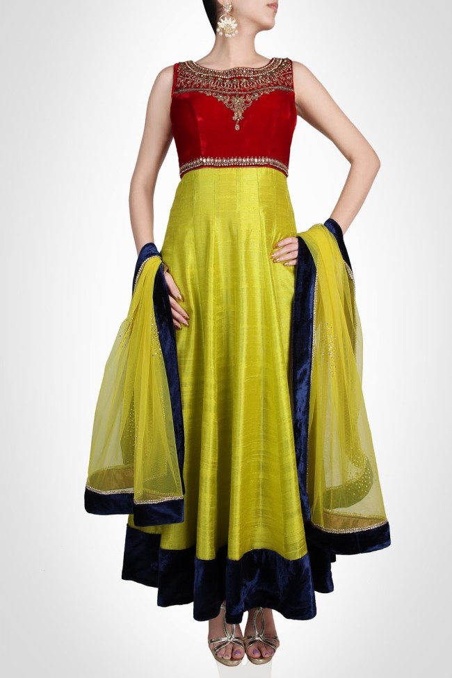 Anarkali-Fancy-Umbrella-Frock-New-Fashion-Suits-for-Girls-Wear-by-Designer-Seema-Gujral’s-7