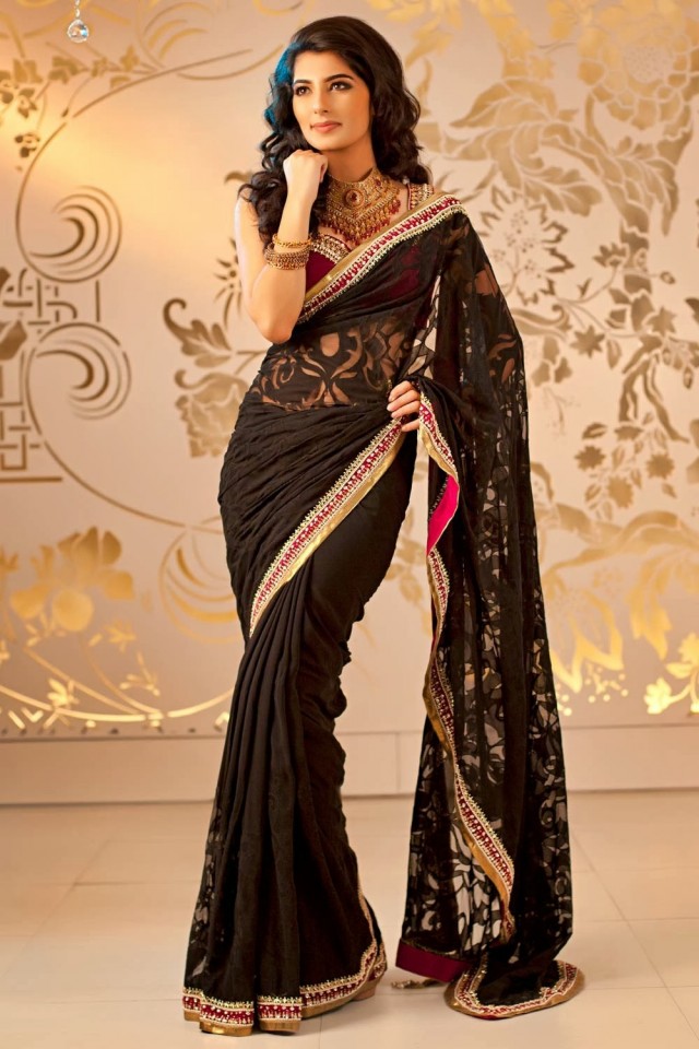 Bridal-Wedding-Formal-Casual-Party-Wear-Sarees-Dress-New-Fashion-Sari-for-Brides-by-Designer-Satya-Paul-2