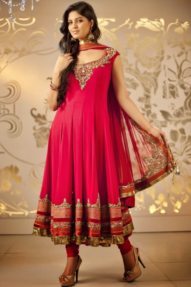 Girls-Wear-Bridal-Wedding-Party-Anarkali-Frock-New-Fashion-Outfits-by-Designer-Satya-Paul-1