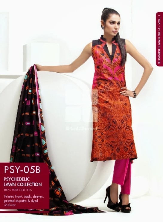 Girls-Wear-Summer-Dress-Chunri-Prints-Block-Prints-Embroidered-Single-Lawn-New-Fashion-Suit-by-Gul-Ahmed-13