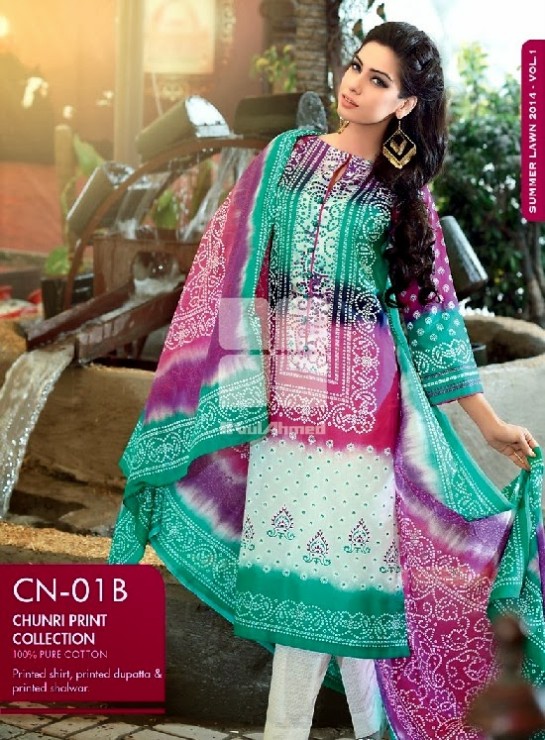 Girls-Wear-Summer-Dress-Chunri-Prints-Block-Prints-Embroidered-Single-Lawn-New-Fashion-Suits-by-Gul-Ahmed-11