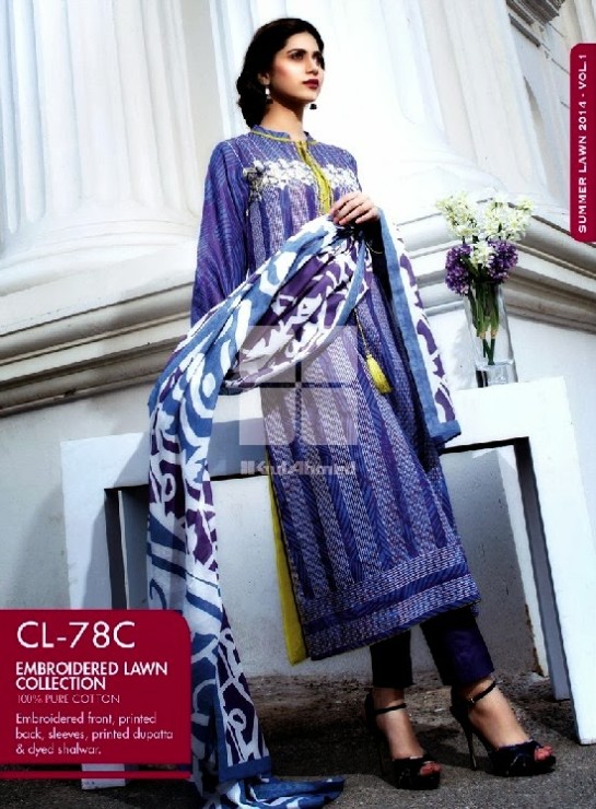 Girls-Wear-Summer-Dress-Chunri-Prints-Block-Prints-Embroidered-Single-Lawn-New-Fashion-Suits-by-Gul-Ahmed-20
