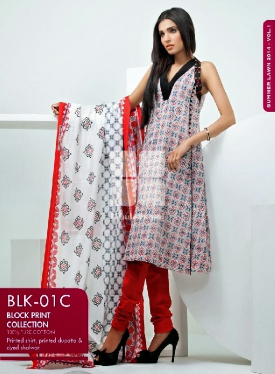 Girls-Wear-Summer-Dress-Chunri-Prints-Block-Prints-Embroidered-Single-Lawn-New-Fashion-Suits-by-Gul-Ahmed-3