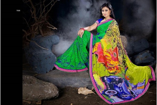 Womens-Girl-Wear-Beautiful-Sari-New-Fashion-Color-Printed-Saris-by-Prerna-Poly-Georgette-Sarees-2