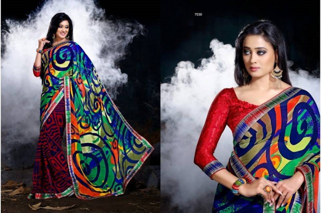 Womens-Girl-Wear-Beautiful-Sari-New-Fashion-Color-Printed-Saris-by-Prerna-Poly-Georgette-Sarees-3