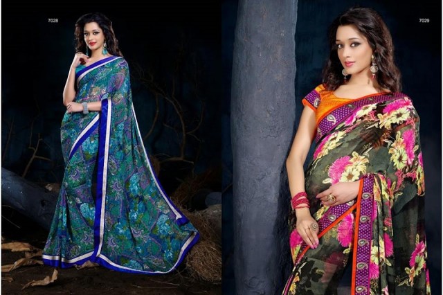 Womens-Girl-Wear-Beautiful-Sari-New-Fashion-Color-Printed-Saris-by-Prerna-Poly-Georgette-Sarees-4