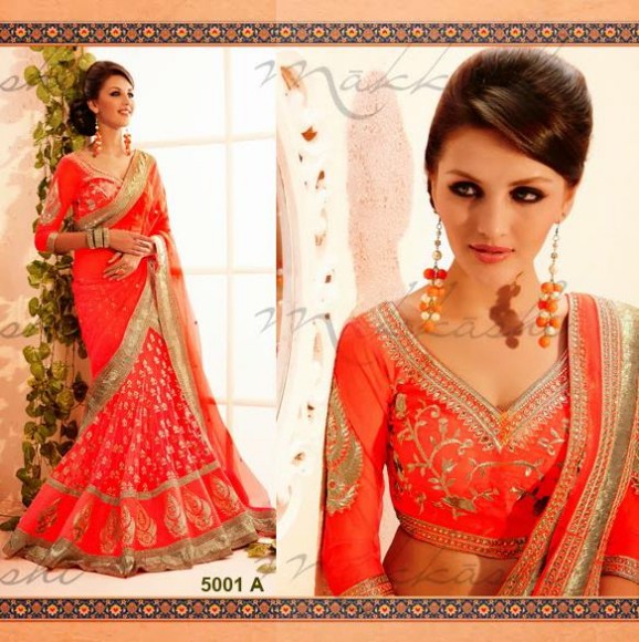 Wedding-Bridals-Indian-Colorful-Printed-New-Fashion-Sarees-Sari-Wear-Style-by-Nakkashi-11