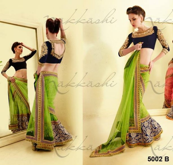 Wedding-Bridals-Indian-Colorful-Printed-New-Fashion-Sarees-Sari-Wear-Style-by-Nakkashi-13