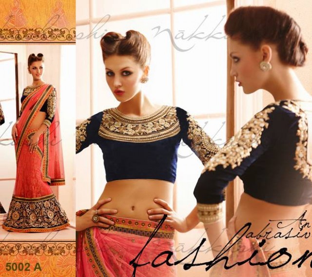 Wedding-Bridals-Indian-Colorful-Printed-New-Fashion-Sarees-Sari-Wear-Style-by-Nakkashi-3
