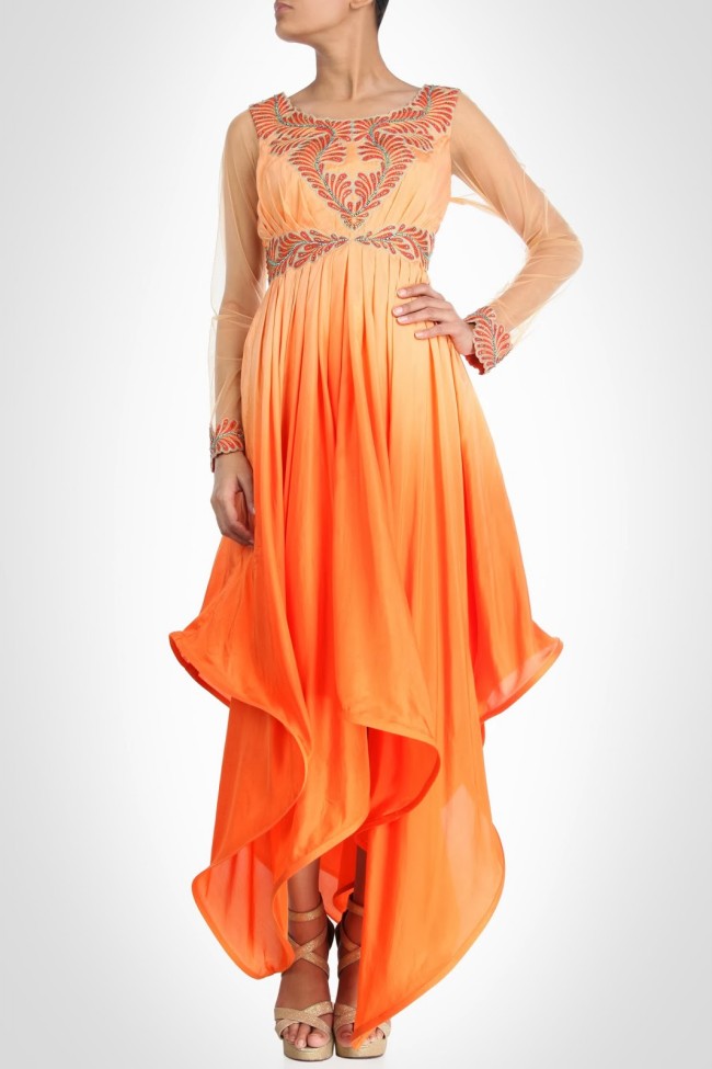 Beautiful-Suits-of-Indian-Best-Dress-Designer-Ravishing-New-Fancy-Anarkali-Frock-2