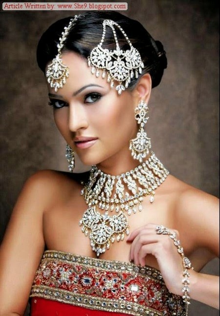Girls-Women-Wedding-Bridal-New-Fashion-Best-Hairstyles-for-Walima-Party-Receptions-11