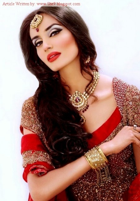 Girls-Women-Wedding-Bridal-New-Fashion-Best-Hairstyles-for-Walima-Party-Receptions-12