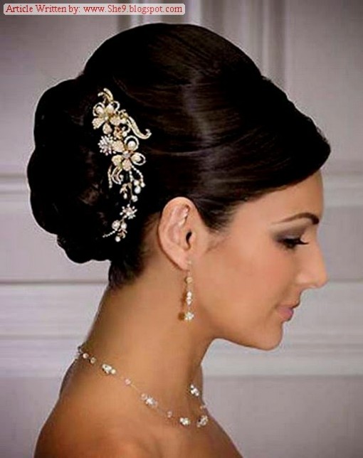 Girls-Women-Wedding-Bridal-New-Fashion-Best-Hairstyles-for-Walima-Party-Receptions-8