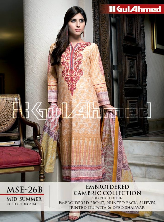 Women-Girls-Embroidered-Cambric-Eid-Ul-Azha-Wear-New-Fashion-Suits-Outfits-by-Gul-Ahmed-