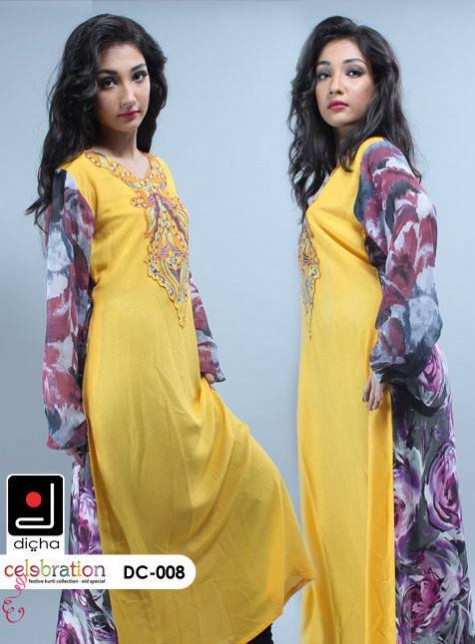 Womens-Girl-Embroidered-Eid-Ul-Azha-Wear-New-Fashion-Kurti-Kurta-Dresses-by-Dicha-3