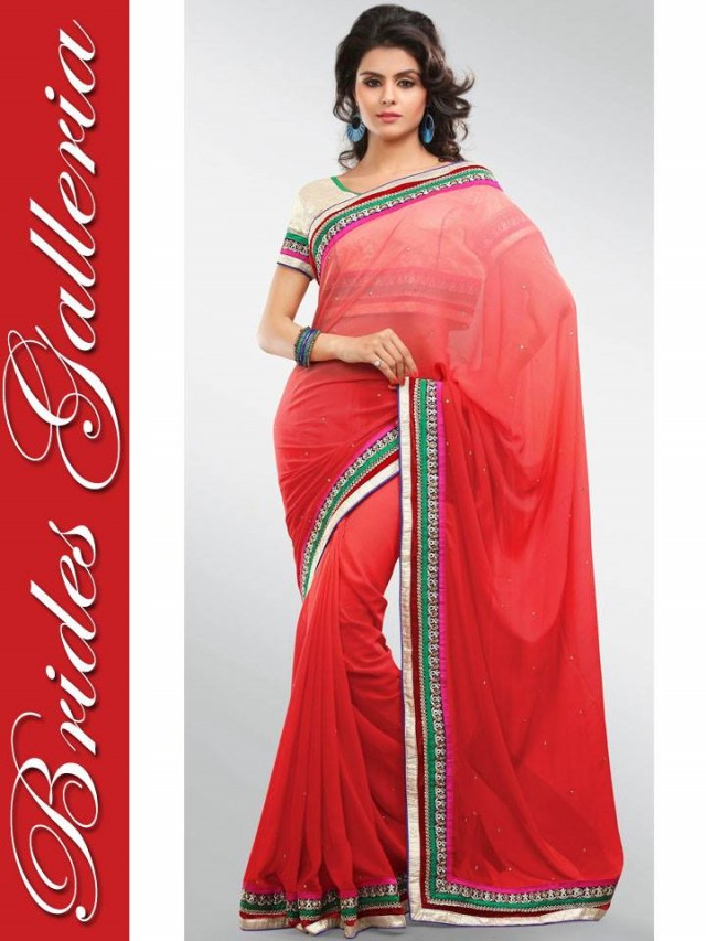 Girls-Women-Best-Colourful-Printed-Indian-Fashion-Dress-Designer-Saree-Sari-by-Brides-Galleria-10