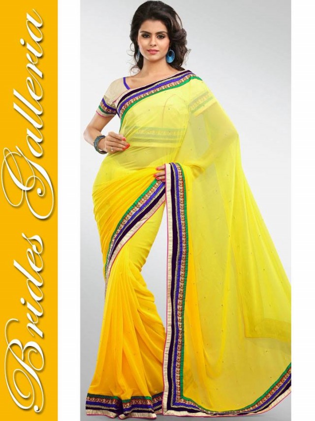 Girls-Women-Best-Colourful-Printed-Indian-Fashion-Dress-Designer-Saree-Sari-by-Brides-Galleria-6