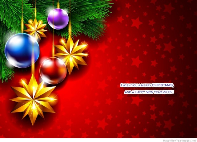 Merry Christmas and Happy New Year 3D-Animated Greeting E 