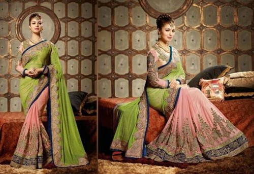 Ayesha Takia Indian-Bollywood Famous Star-Actress Majestic Wedding-Bridal Dress-8