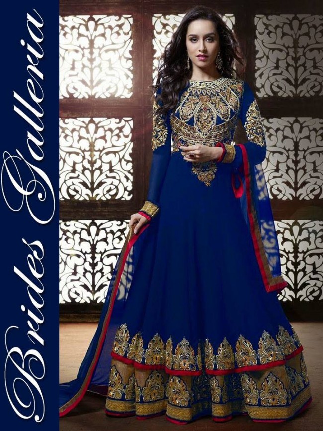 Bollywood-Indian Actress-Model Shraddha Kapoor Wear Bridesmaid Suit New Fashion Dress-4