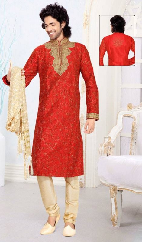 Dress Designer Kaneesha Groom-Dulhaa Sherwani-Kurta Pajama Collection 2015 for Wedding Party-