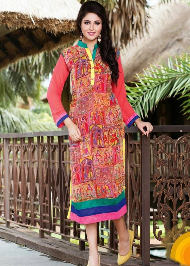 Women-Girls-Wear-Printed-Colorful-Long-Tunics-for-Christmas-by-Ethnic-Route-