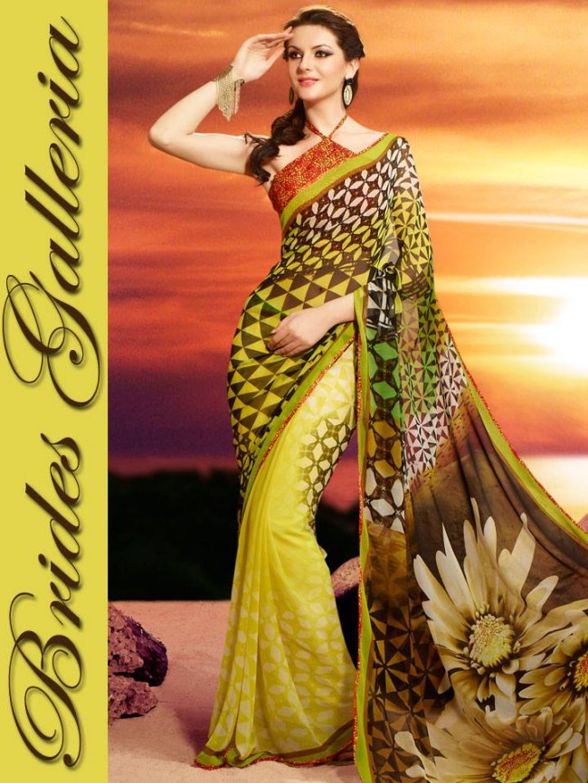 Women-Girls-Winter-Wear-Trendy-Style-Sarees-New-Fashion-Saris-by-Brides-Galleria-4