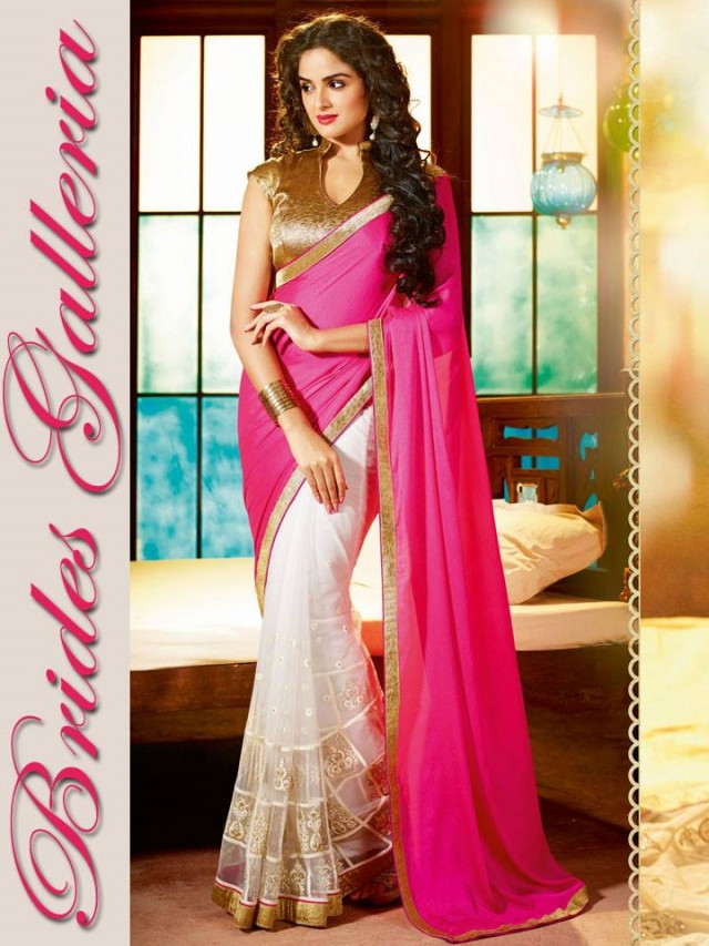Sarees Designs-Brides Galleria Outstanding Saris-Women-Girls Wear New Fashion Sari-1