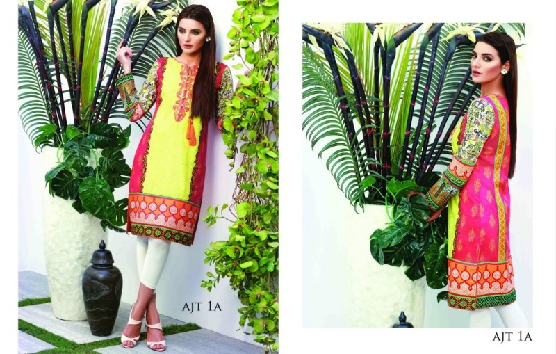 Asim Jofa Pakistani New Fashion Dress Designer Latest Tunics-Tops-Tights For Girls-Ladies-1