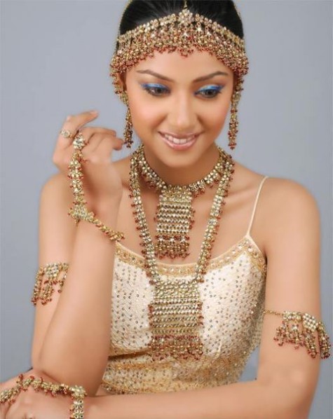 Beautiful Arabic Gold Jewellery New Fashion Designs For Girls-Women-6