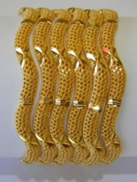 Beautiful Arabic Gold Jewellery New Fashion Designs For Girls-Women-7