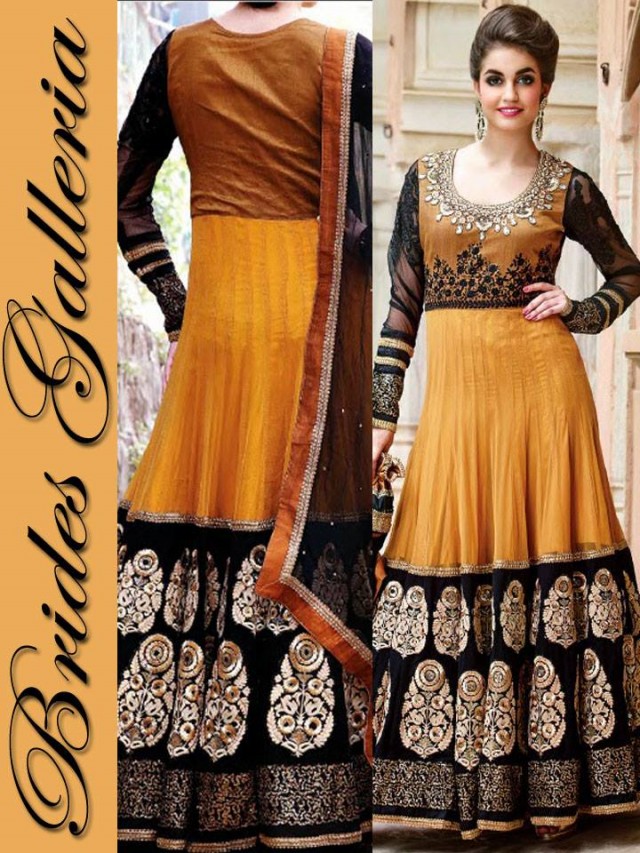 Brides Galleria Glamorous Style Most Beautiful Anarkali Churidar Suits  for Girls-