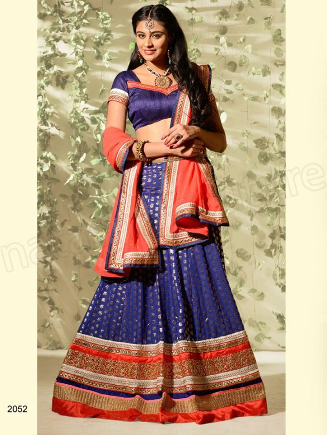 Natasha Couture Latest Indian Ethnic Wedding-Bridal Wear Lehanga-Choli-Saree Design New Fashion-3