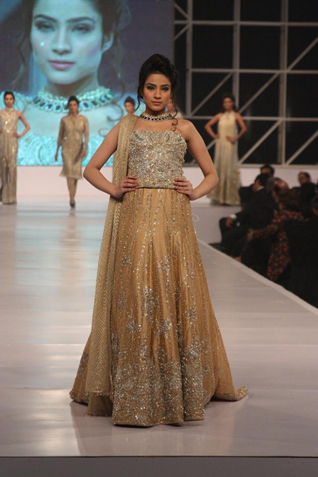 Pakistani New Fashion Dress Designer Faraz Manan Bridal-Wedding Brides-Dulhan Wear Gown Suits-6