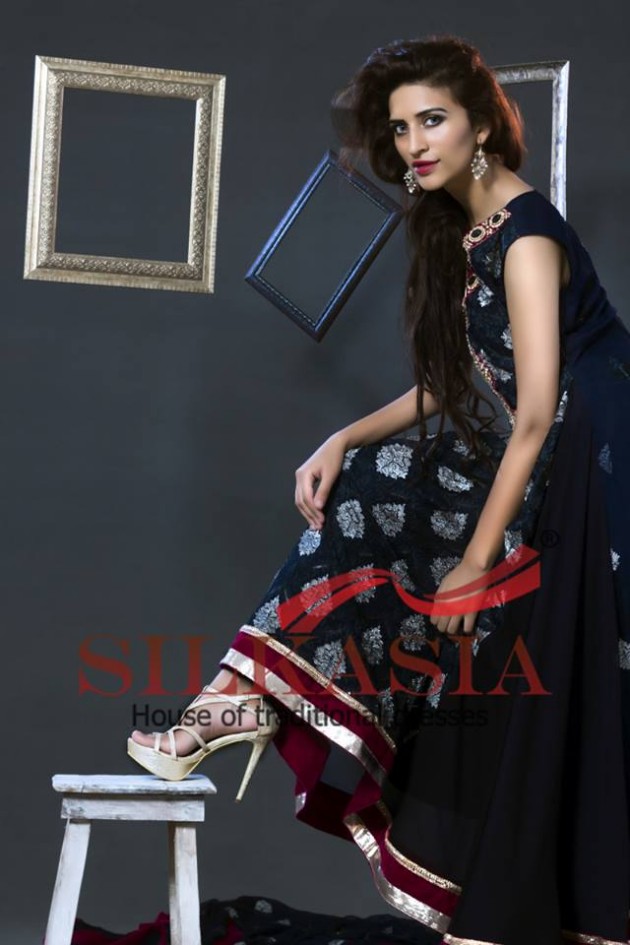 Silkasia Latest Spring-Summer Fashion Chiffon Dress For Girls-Womens-1