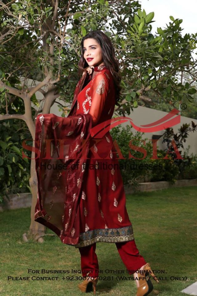 Silkasia Latest Spring-Summer Fashion Chiffon Dress For Girls-Womens-6